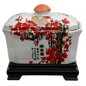 Oriental Furniture Storage Jar OFN3156